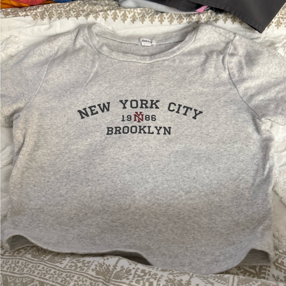 GARAGE baby tee